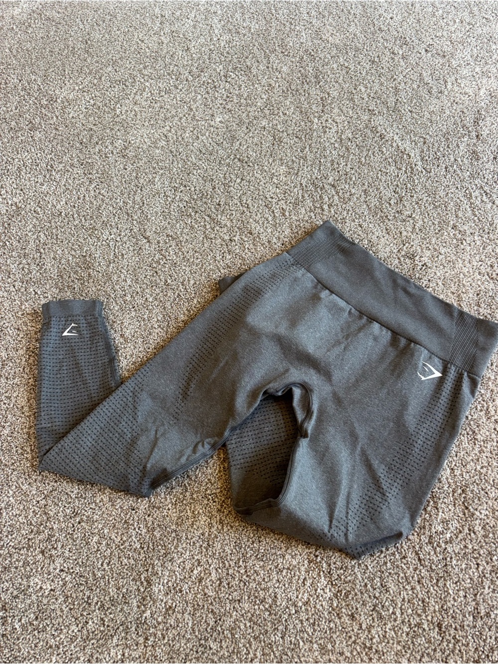 Women’s grey seamless Gymshark leggings